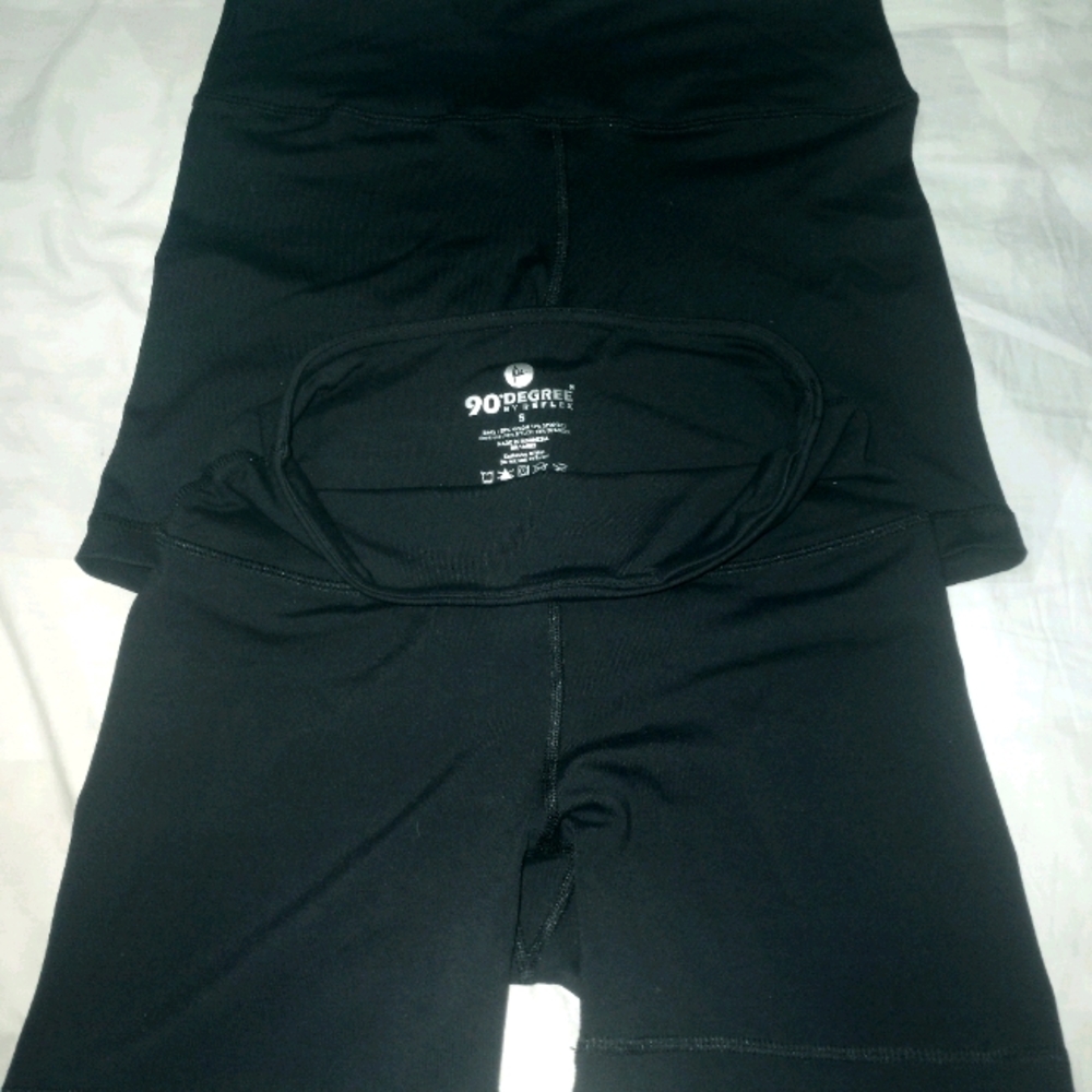 2 yoga shorts